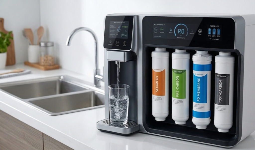 water purifier making noise