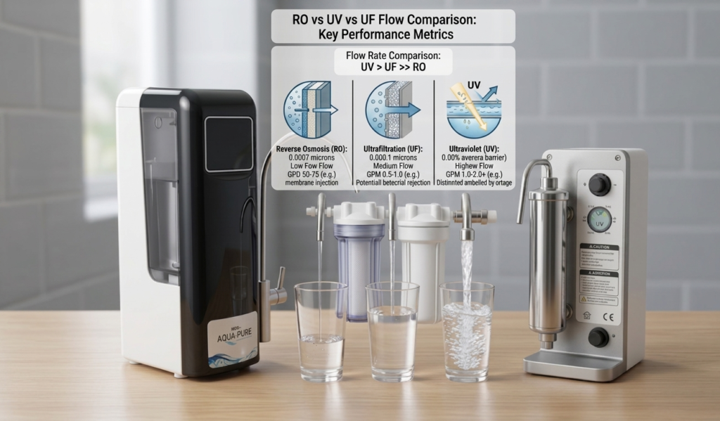 water purifier slow water flow